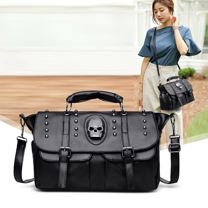 SKULL GHOST-HEAD BAG