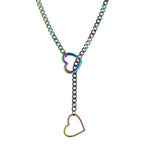 Coloured heart finish