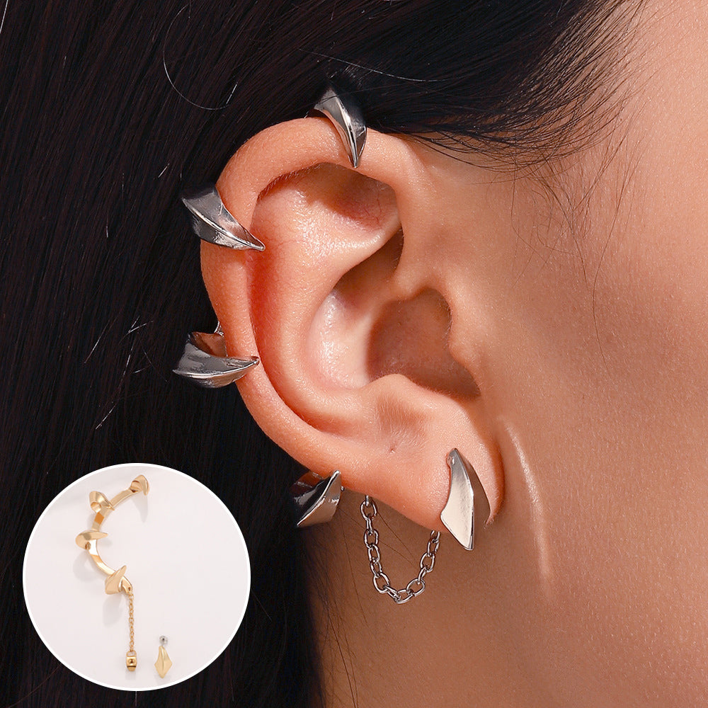 Devil claw ear cuffs