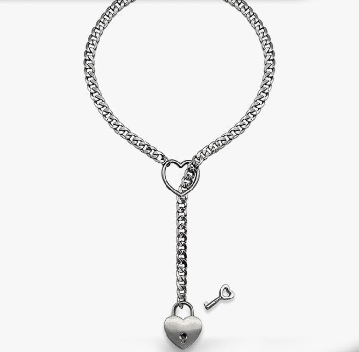 Slide chain love key